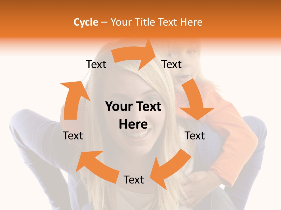 Home Babysitter Portrait PowerPoint Template