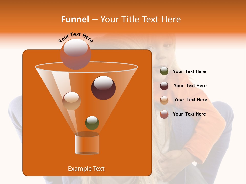 Home Babysitter Portrait PowerPoint Template