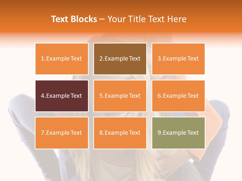 Home Babysitter Portrait PowerPoint Template