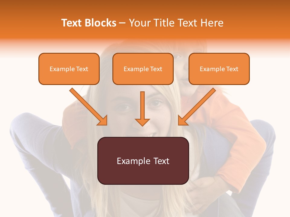 Home Babysitter Portrait PowerPoint Template