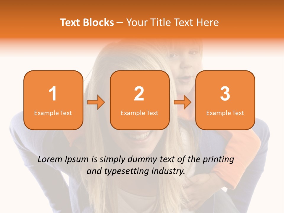 Home Babysitter Portrait PowerPoint Template