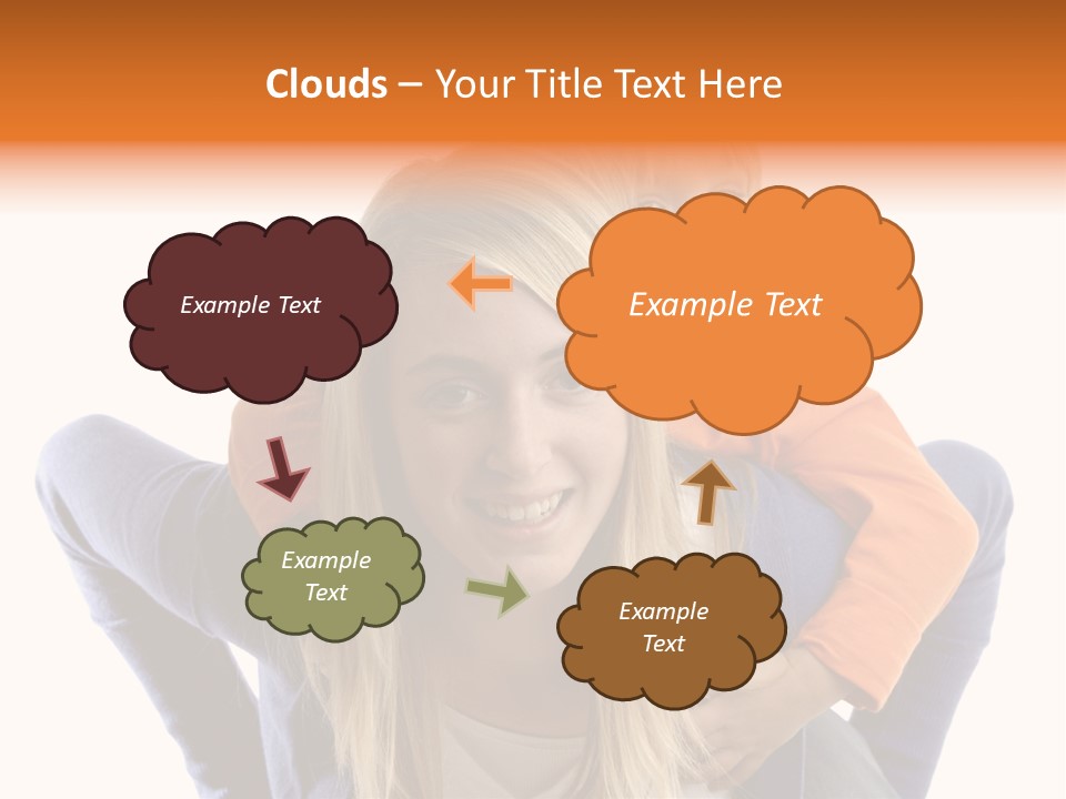 Home Babysitter Portrait PowerPoint Template