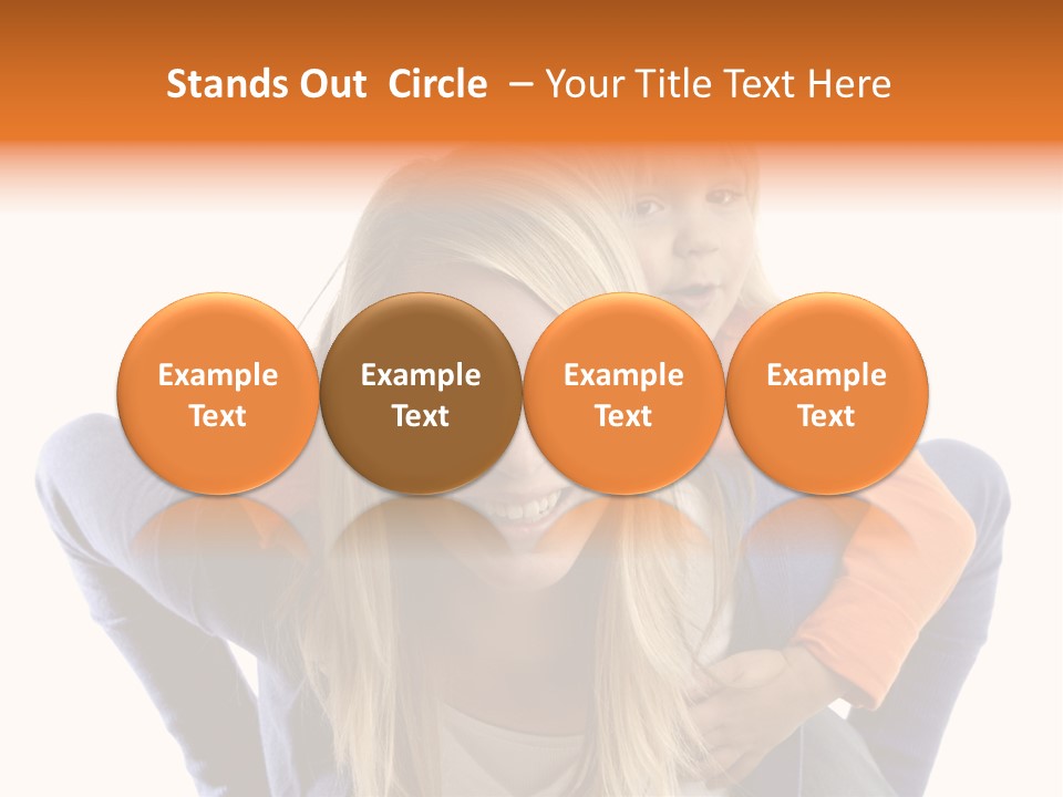 Home Babysitter Portrait PowerPoint Template