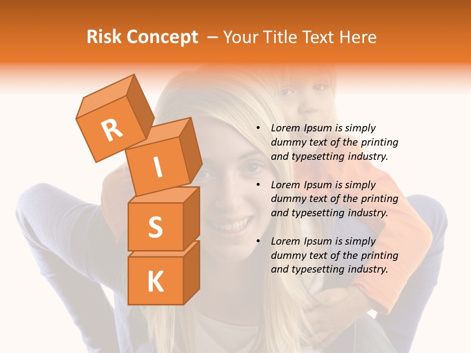 Home Babysitter Portrait PowerPoint Template