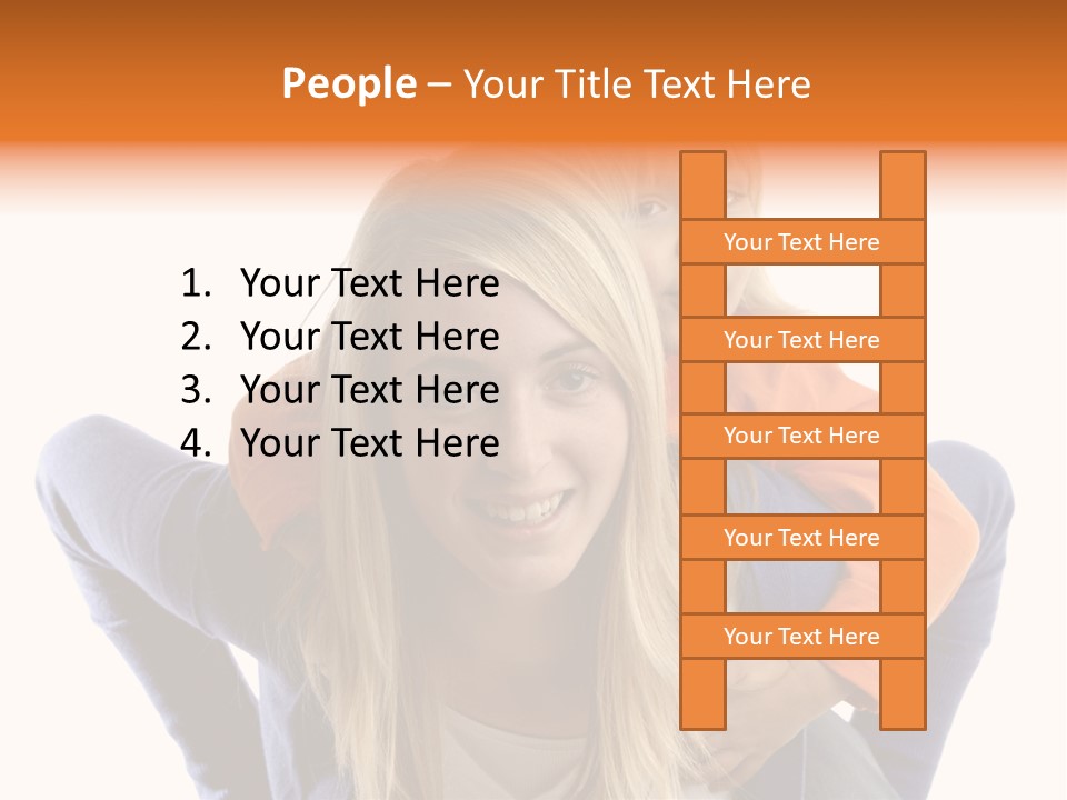 Home Babysitter Portrait PowerPoint Template