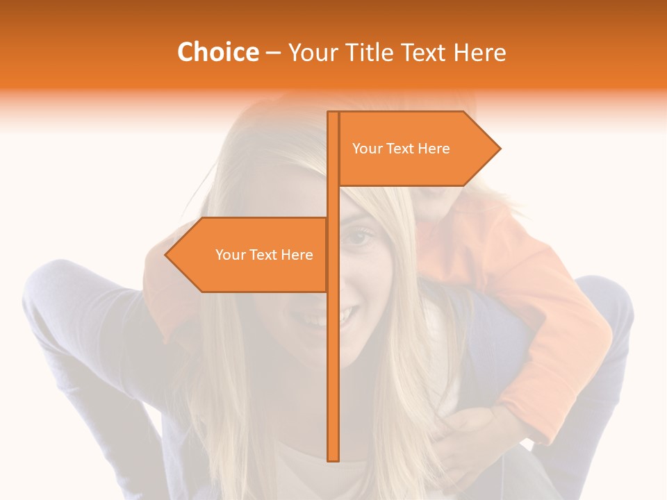 Home Babysitter Portrait PowerPoint Template