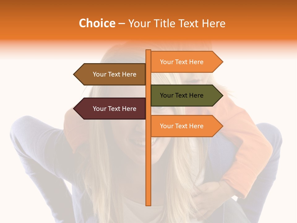 Home Babysitter Portrait PowerPoint Template