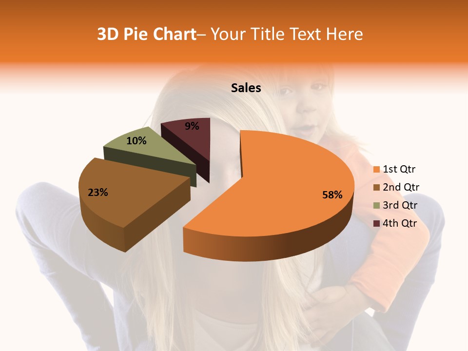 Home Babysitter Portrait PowerPoint Template