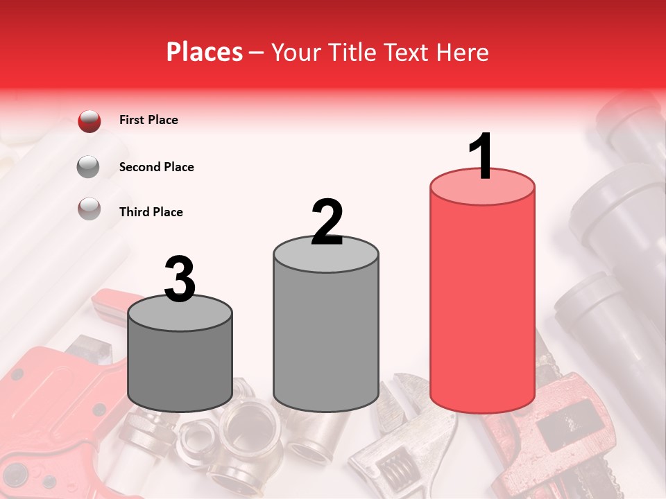 Plastic Sanitary Cutter PowerPoint Template