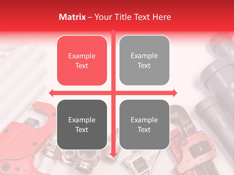 Plastic Sanitary Cutter PowerPoint Template