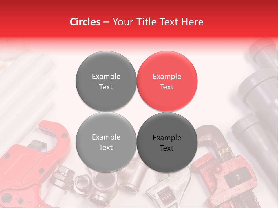 Plastic Sanitary Cutter PowerPoint Template