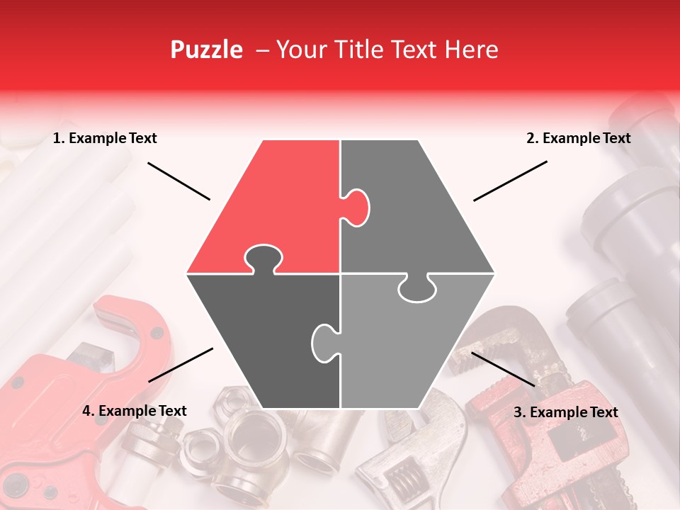 Plastic Sanitary Cutter PowerPoint Template
