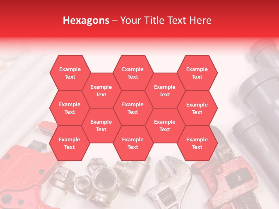 Plastic Sanitary Cutter PowerPoint Template