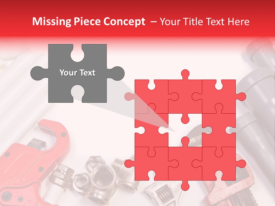 Plastic Sanitary Cutter PowerPoint Template