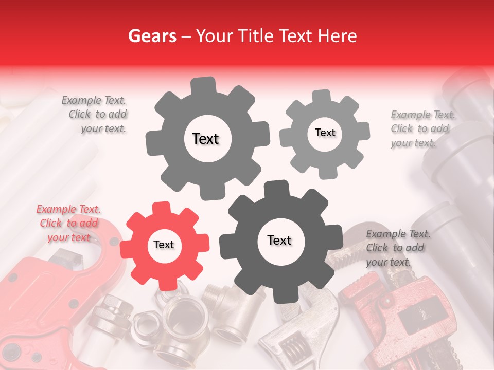 Plastic Sanitary Cutter PowerPoint Template