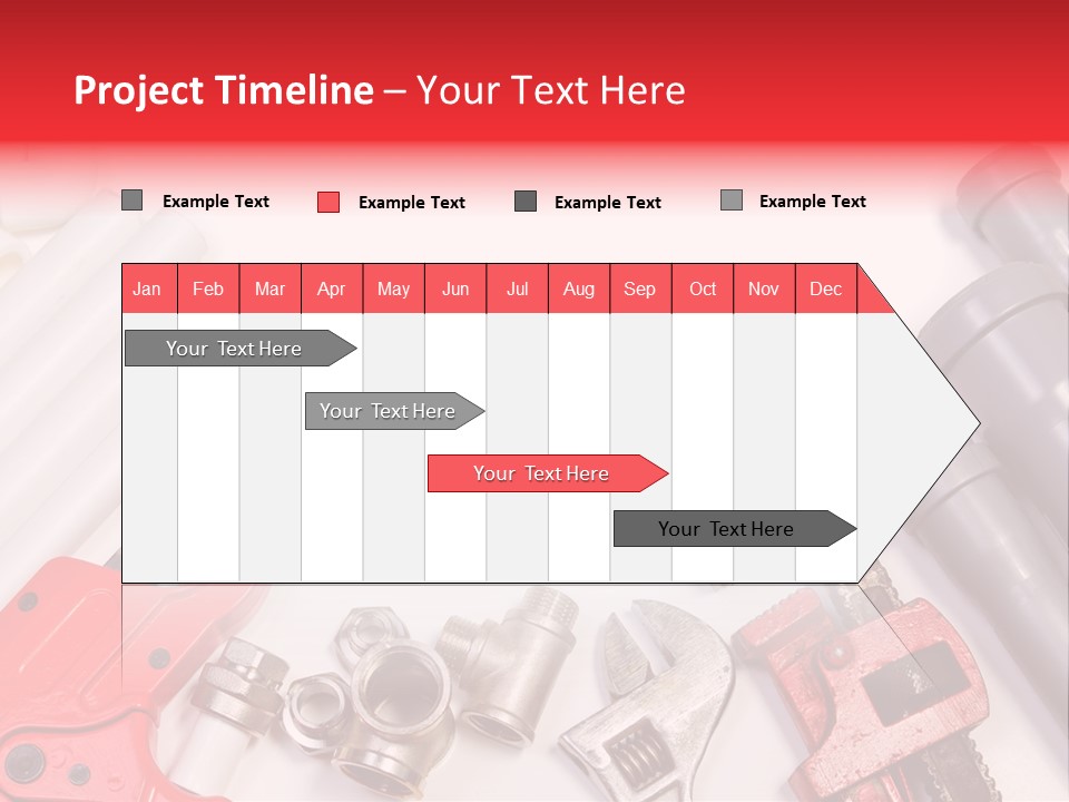 Plastic Sanitary Cutter PowerPoint Template