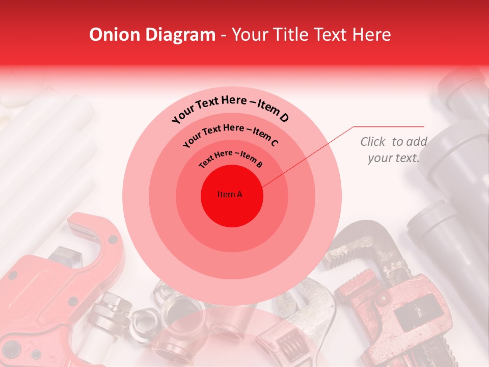 Plastic Sanitary Cutter PowerPoint Template