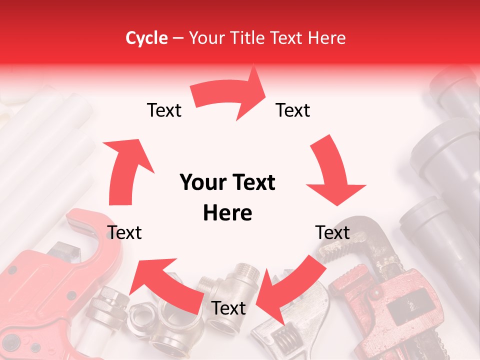 Plastic Sanitary Cutter PowerPoint Template