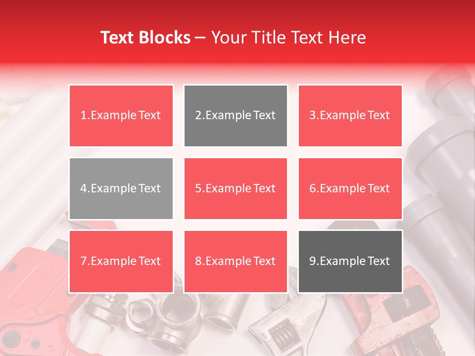 Plastic Sanitary Cutter PowerPoint Template