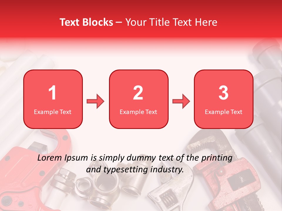 Plastic Sanitary Cutter PowerPoint Template