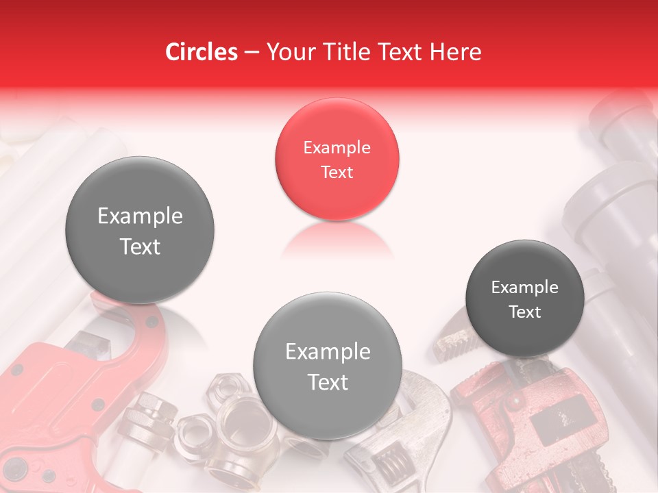 Plastic Sanitary Cutter PowerPoint Template