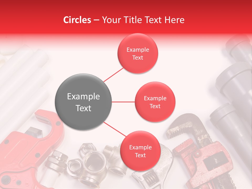 Plastic Sanitary Cutter PowerPoint Template