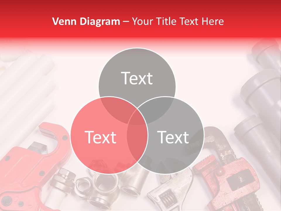 Plastic Sanitary Cutter PowerPoint Template