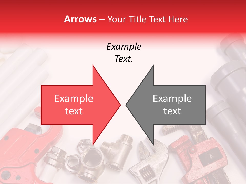 Plastic Sanitary Cutter PowerPoint Template
