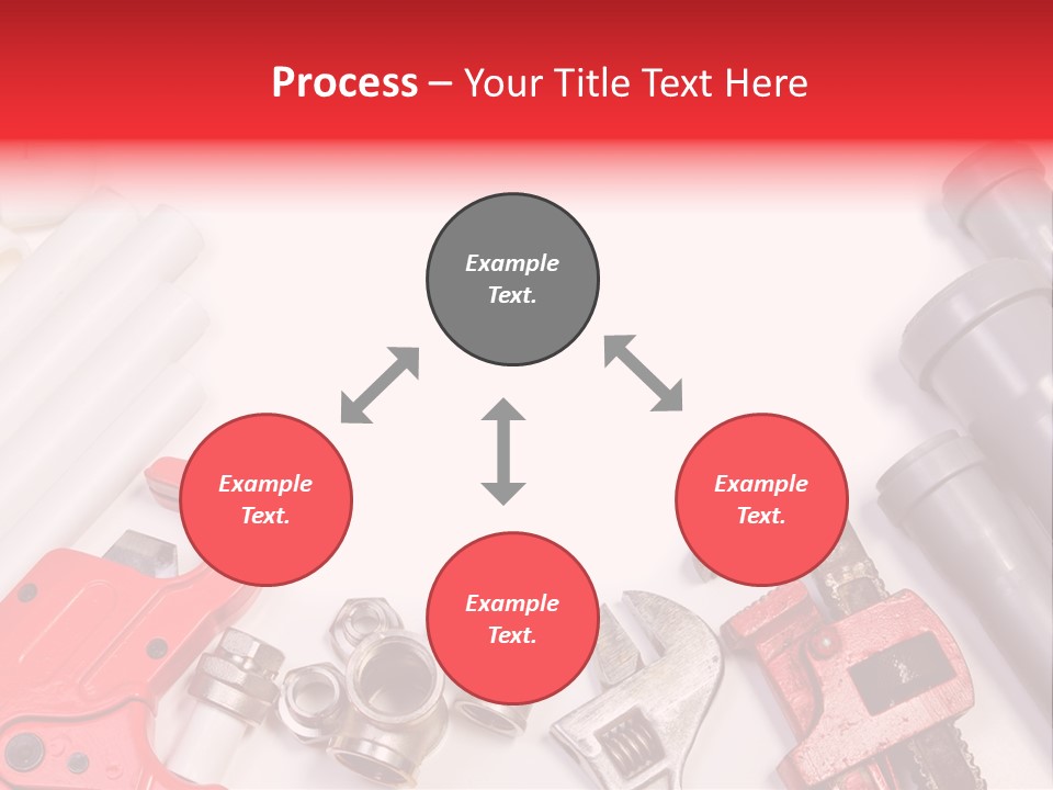 Plastic Sanitary Cutter PowerPoint Template