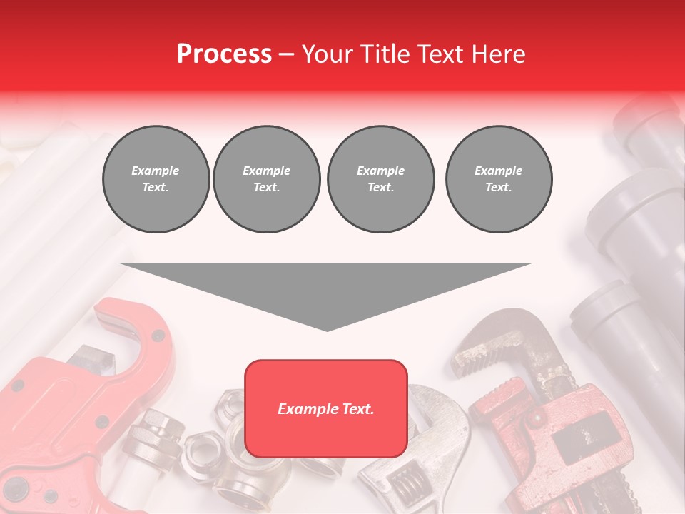 Plastic Sanitary Cutter PowerPoint Template