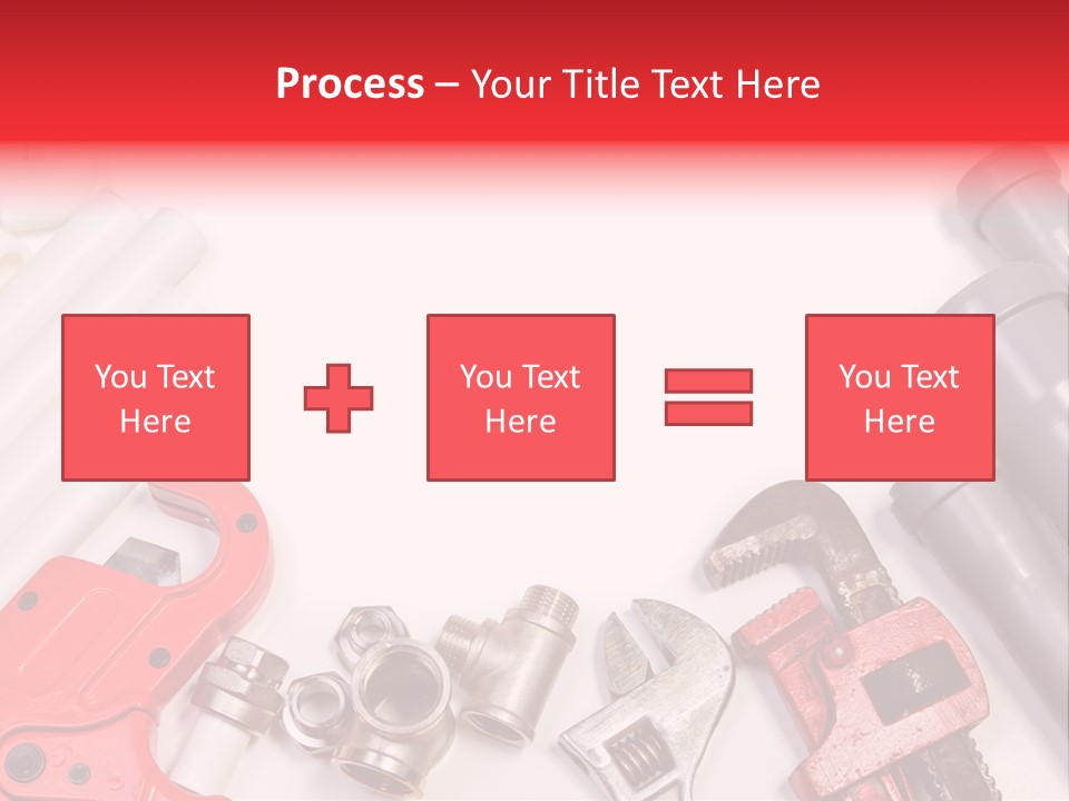 Plastic Sanitary Cutter PowerPoint Template