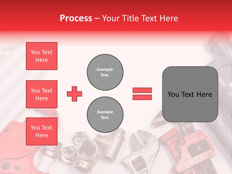 Plastic Sanitary Cutter PowerPoint Template