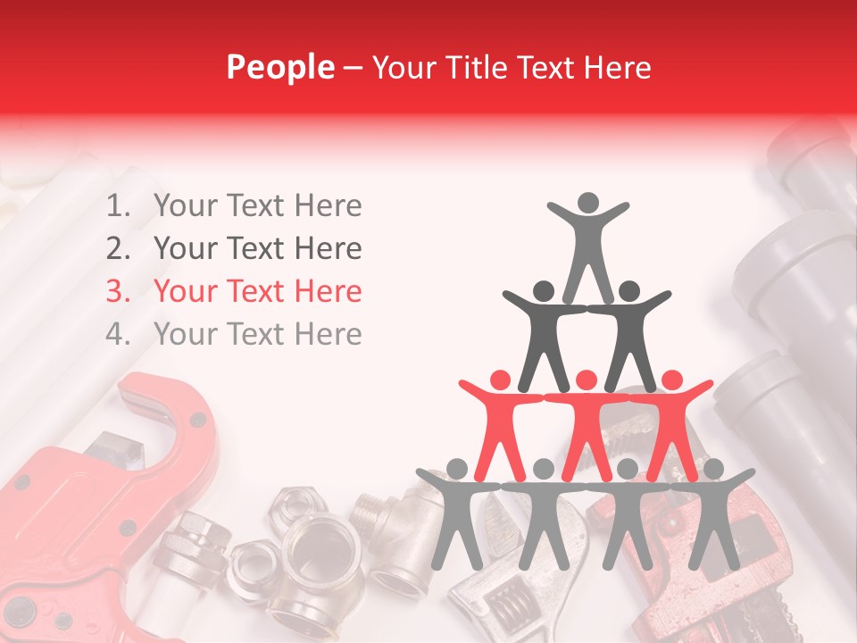 Plastic Sanitary Cutter PowerPoint Template