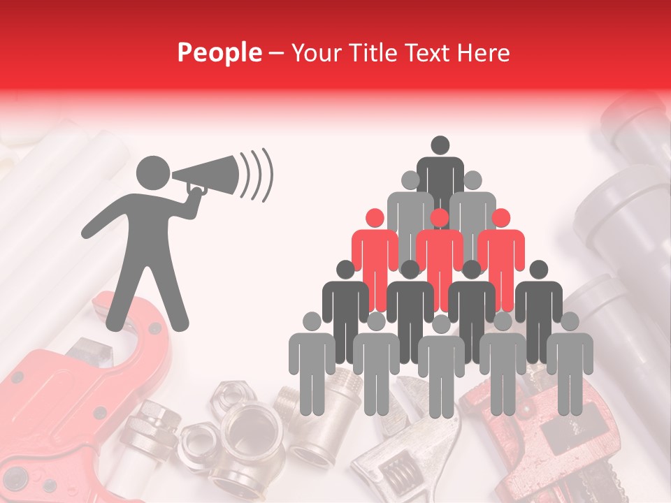 Plastic Sanitary Cutter PowerPoint Template