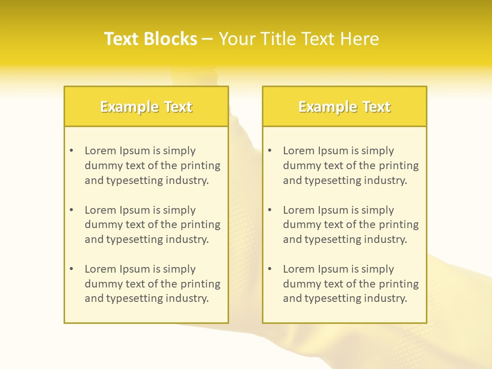 Domestic Industrial Hold PowerPoint Template
