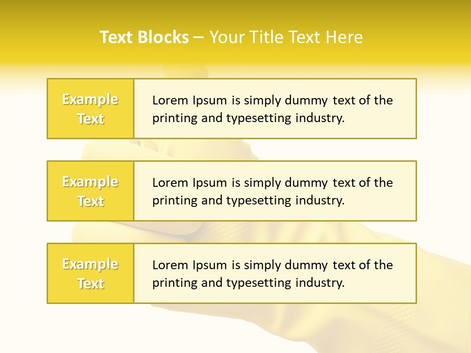 Domestic Industrial Hold PowerPoint Template