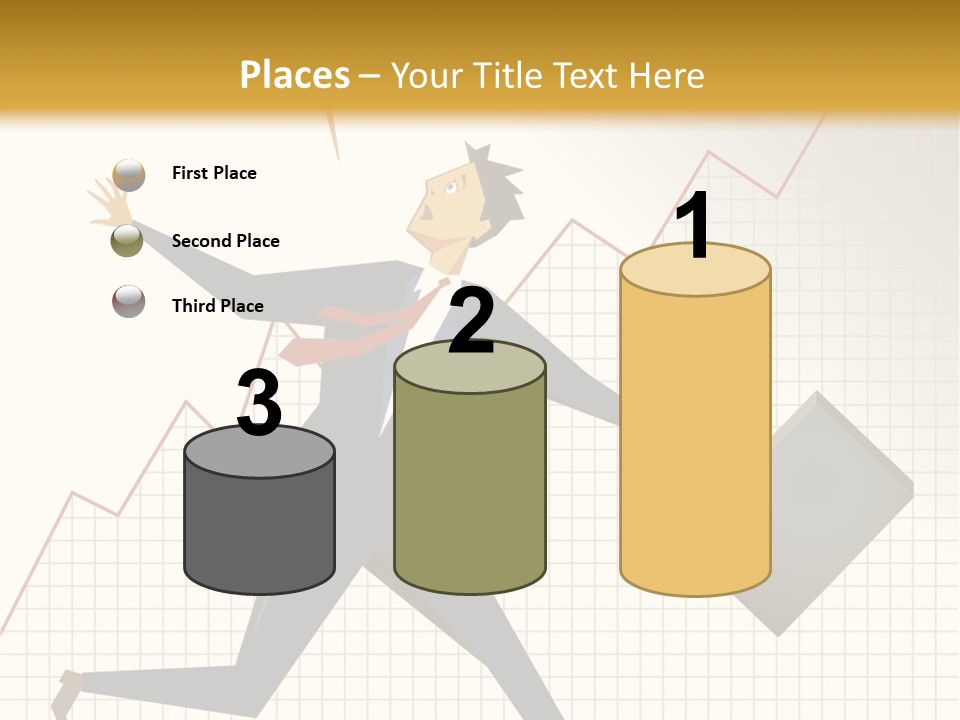 Caucasian Fright Ruin PowerPoint Template