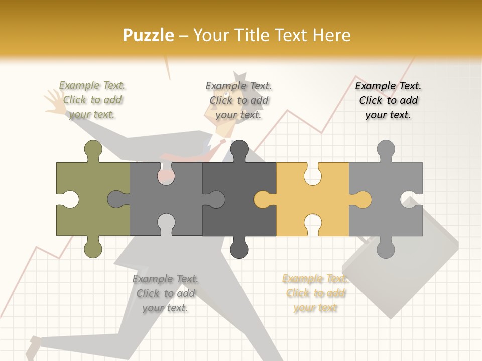 Caucasian Fright Ruin PowerPoint Template