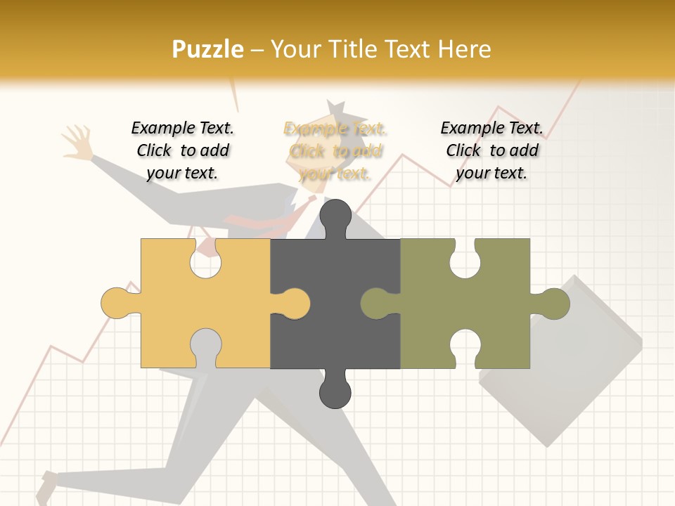 Caucasian Fright Ruin PowerPoint Template