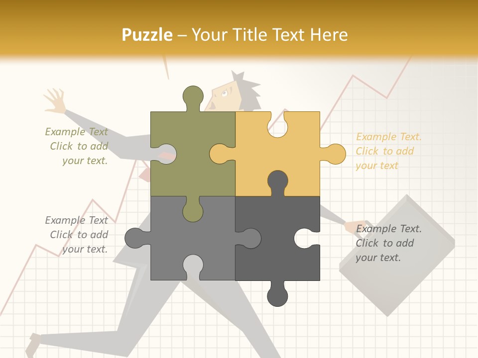 Caucasian Fright Ruin PowerPoint Template