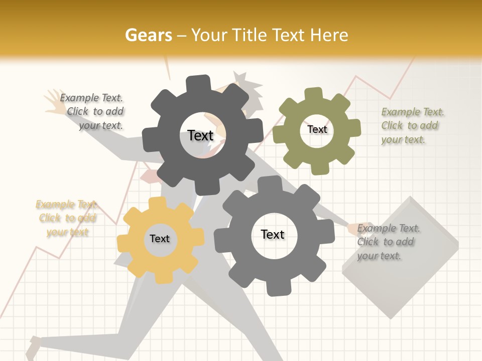 Caucasian Fright Ruin PowerPoint Template