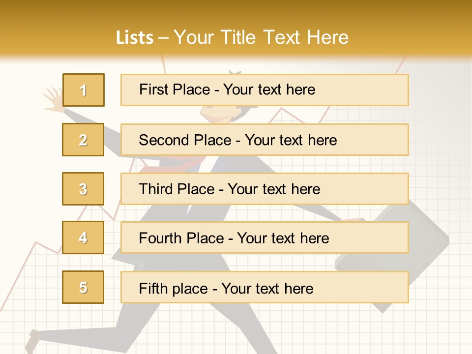 Caucasian Fright Ruin PowerPoint Template