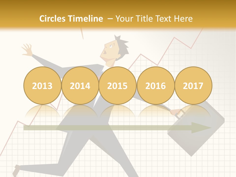 Caucasian Fright Ruin PowerPoint Template