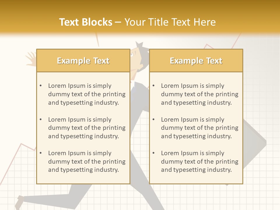 Caucasian Fright Ruin PowerPoint Template
