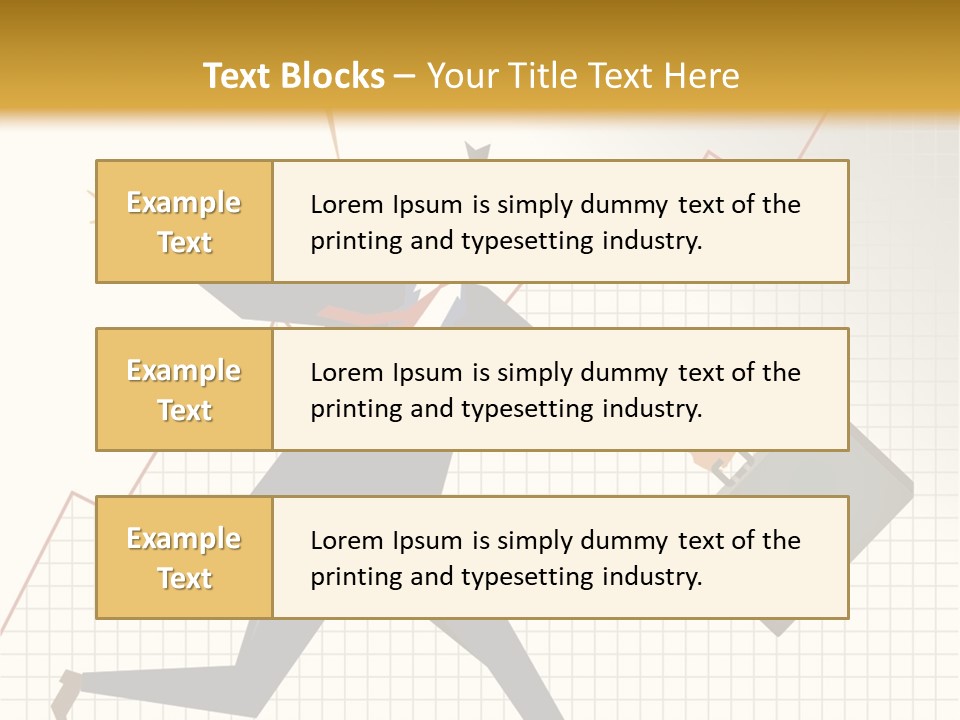 Caucasian Fright Ruin PowerPoint Template