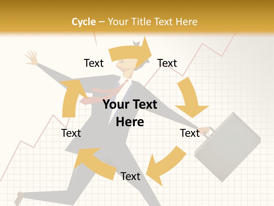 Caucasian Fright Ruin PowerPoint Template