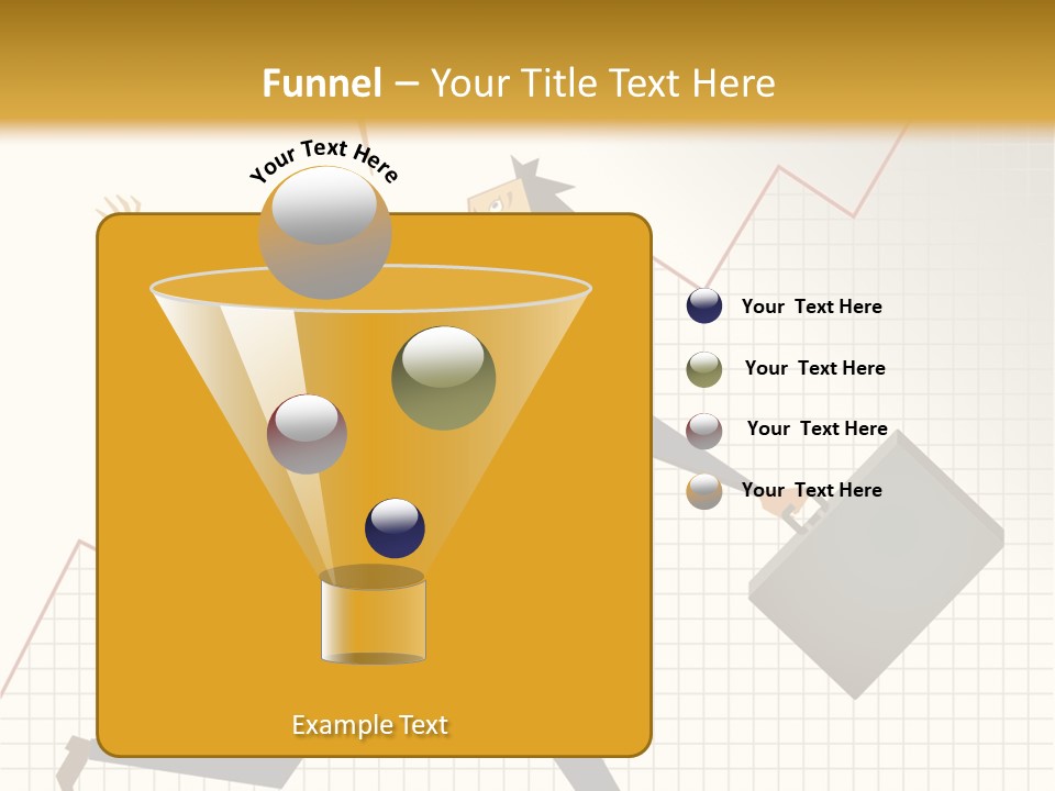 Caucasian Fright Ruin PowerPoint Template