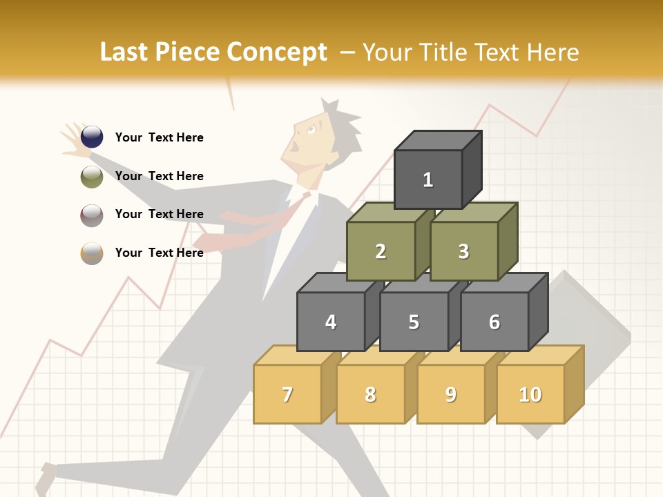 Caucasian Fright Ruin PowerPoint Template