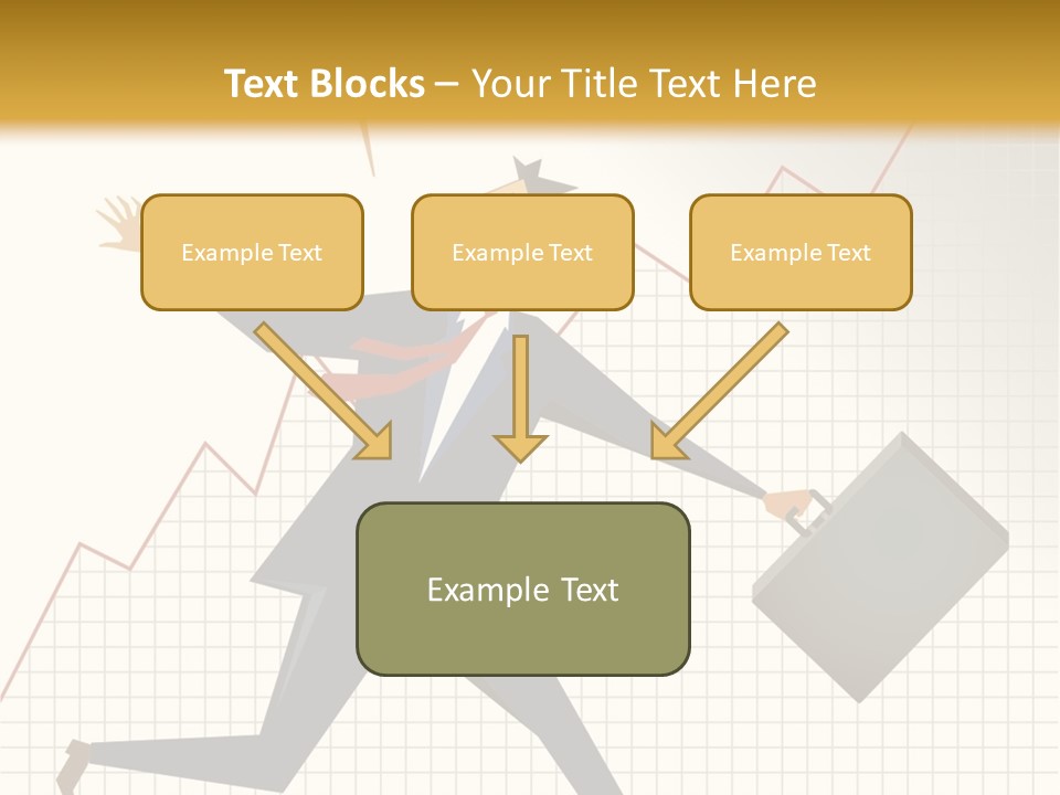 Caucasian Fright Ruin PowerPoint Template
