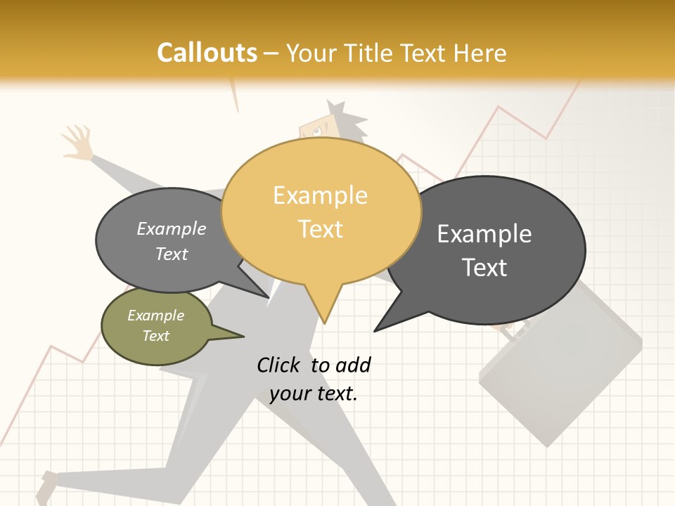 Caucasian Fright Ruin PowerPoint Template